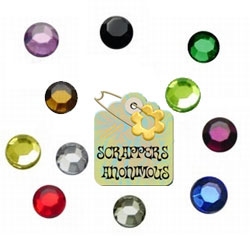 Scrappersanonimous rhinestones 4mm