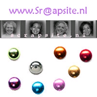 Scrapsite-aanbieding Dome Studs 3mm