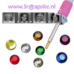 Hotfix Applicator + 1.350 rhinestones SS16/4mm!